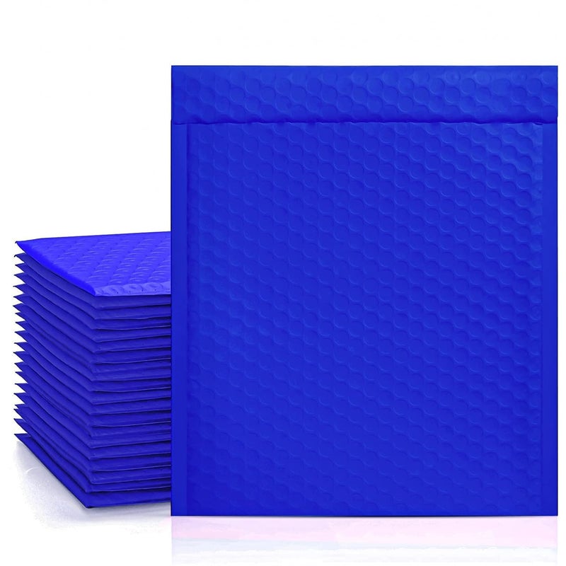 Metronic Bubble Mailers 8.5x12 25 Pack Waterproof Padded Envelopes Usable Size 8.5x11 Self-Seal Adhesive Bubble Mailer for Gifts Packaging, Mailing, Shipping, Small Business, Boutique, Royal Blue - Image 1